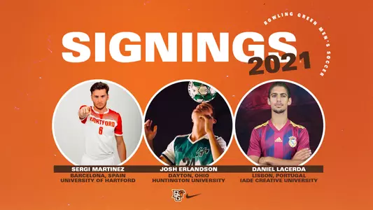 Men's Soccer Additions - Martinez, Lacerda, Josh Erlandson