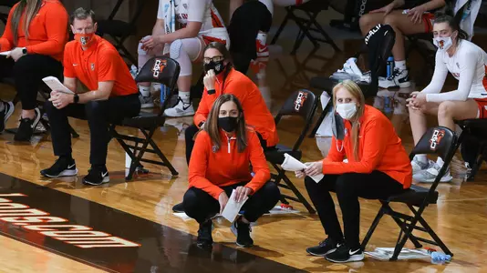 Robyn Fralick and coaches - Dec 22 2020