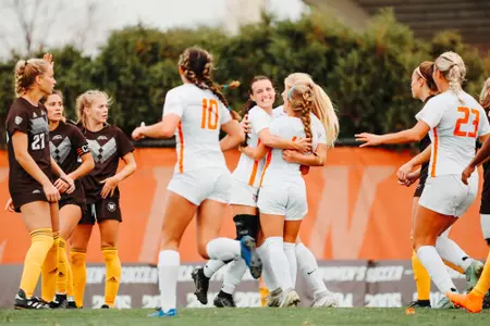 Goal Celebration v WMU - Oct 30 2022