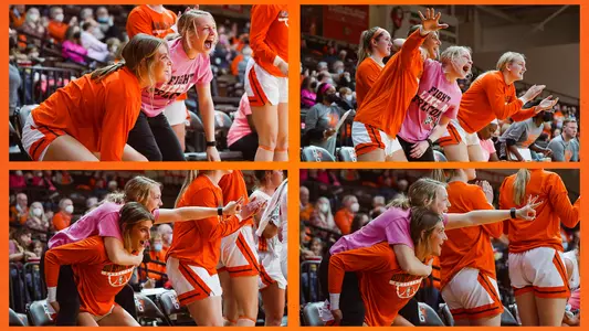 Olivia Hill and Lexi Fleming - Feb 9 2022 v NIU