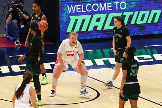 Eastern Michigan vs. Bowling Green
Mid-American Conference Women's Basketball Tournament Quarterfinals
March 10, 2021
Rocket Mortgage FieldHouse
Cleveland, Ohio