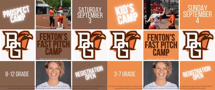 Softball Camps Sept 3-4 2022