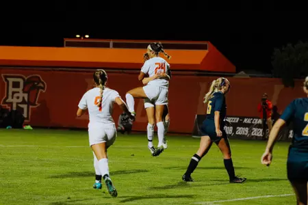 Kennedy Kenna White goal celeb v Toledo