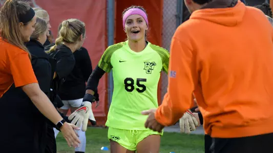 Madison Vukas - lineups - intros - v KSU - Oct 12 2023