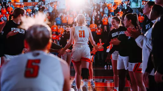 Allison Day - Feb. 4, 2023, vs. Miami - Lineups - Intros