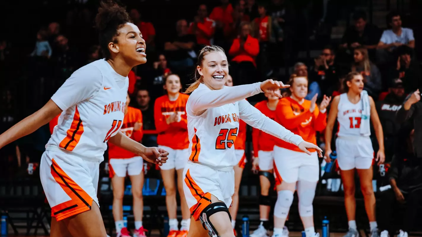 Jocelyn Tate, Lexi Fleming v Ball State - March 1, 2023