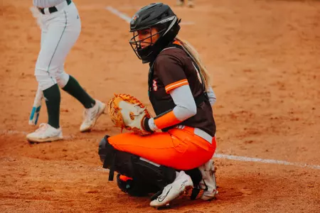 Lenig's first official game played at Meserve Field
