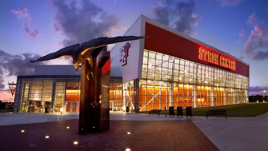 Stroh Center at Night