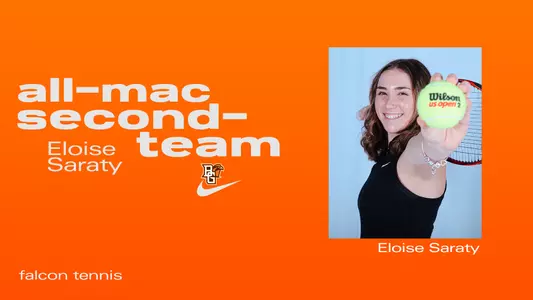 Eloise Saraty All-MAC second-team
