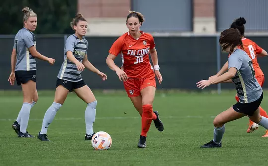 West Lafayette, Indiana, Aug 12, 2023. Purdue Soccer vs Bowling Green. Photo: Michael Ringor