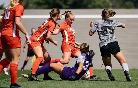 West Lafayette, Indiana, Aug 12, 2023. Purdue Soccer vs Bowling Green.  Photo: Michael Ringor