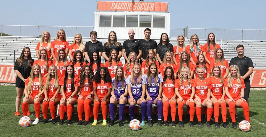 2023 BGSU women's soccer - team photo