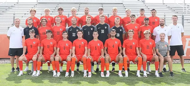 BGSU men's soccer - 2023 team photo