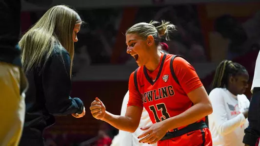 Olivia Hill, Abbie Riddle at Ball State - Jan. 13, 2024