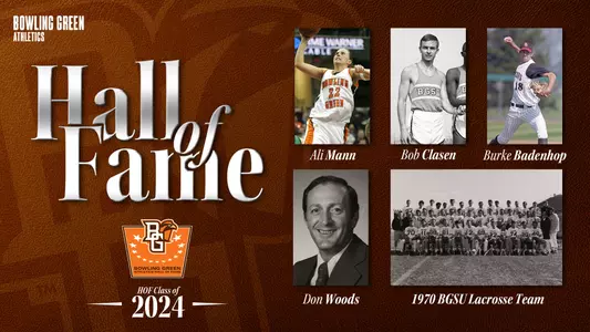 2024 BGSU Athletics Hall of Fame induction Class