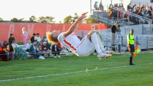 Bennett Painter goal celeb backflip v Butler - Sept 7 2024