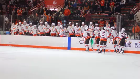 BGSU Goal Celebration vs. Northern Michigan 12/13/24