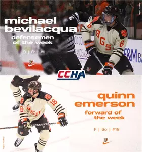 Emerson/Bevilacqua CCHA Players of the Week