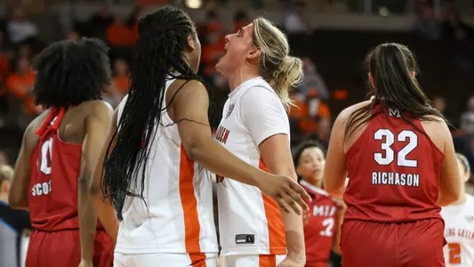 Olivia Hill and Erika Porter - BG v Miami - March 2 2024