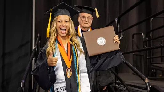 Commencement, ceremony, graduation, Stroh Center, Friday, April 26, 2024, Bell2024, Craig Bell photo