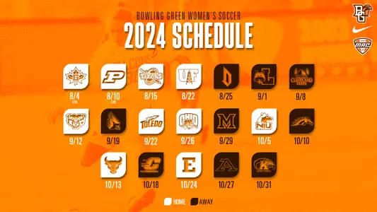 W.Soccer - 2024 schedule announcement graphic - July 23, 2024