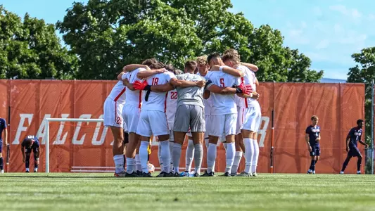 Huddle - pregame - Aug 9 2024 v Robert Morris