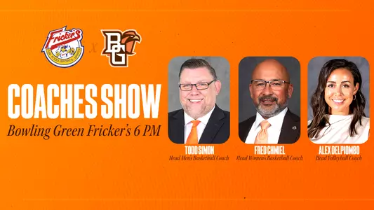 Coaches Show 2024-25; Simon, Chmiel, DelPiombo