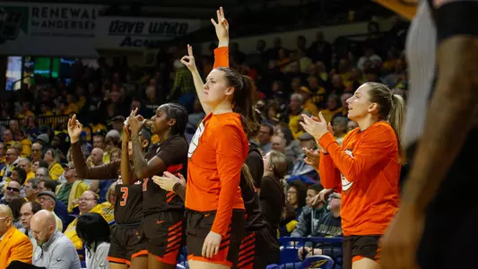 BGSU Bench at Toledo | Jan. 25, 2025