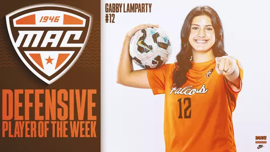 W.Soccer | Gabby Lamparty | MAC Defensive P-O-T-W | Oct. 28, 2025