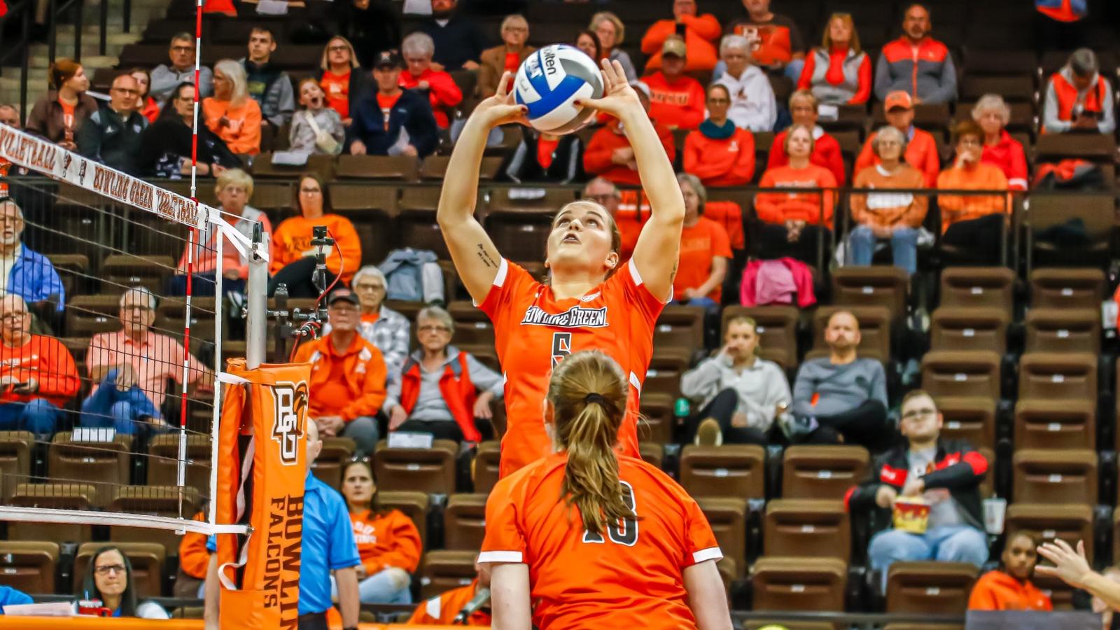 Falcons Fight RedHawks To Final Point In Back-And-Forth Five-Setter ...