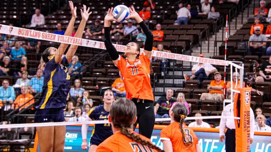 Amanda Otten Set vs. Kent State
