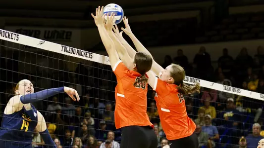 Volleyball Block vs. Toledo