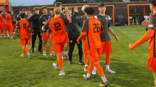M.Soccer | Bradley match | pregame