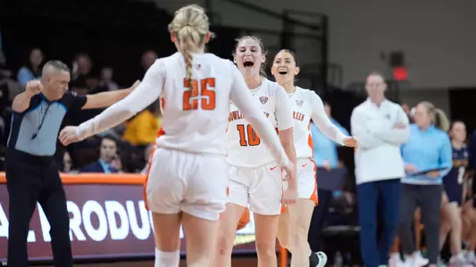 March 5, 2025 | Fleming went 6-for-7 from the arc in the first quarter