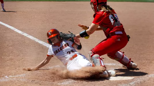 Reghan Stephany slides home safely v Miami | April 30, 2025
