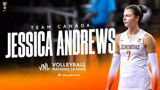 Jessica Andrews Team Canada VNL