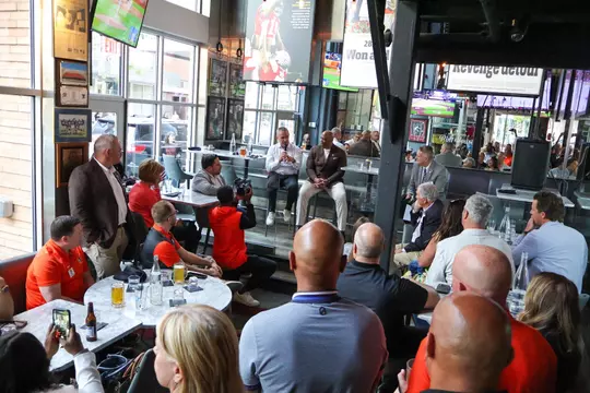 Eddie George - Urban Meyer Donor Event