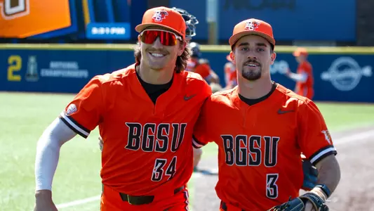 Zack Horky and Garrett Wright at Michigan