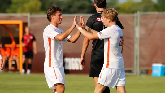 Ryko Bodurov, Bradley Poppell v Dayton | Aug. 8, 2025 | photo by Drake Harlett