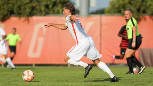 Aiden Ptacek v Dayton | Aug. 8, 2025 | photo by Drake Harlett