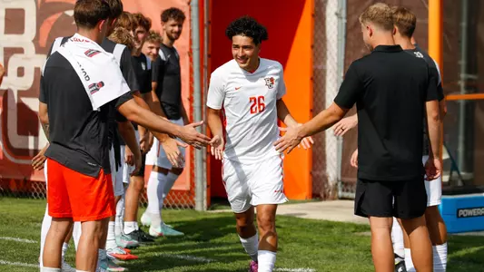 Joshua Saavedra v Dayton | Aug. 8, 2025 | photo by Drake Harlett