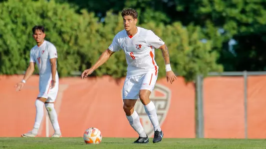 Caio Tascheto v Dayton | Aug. 8, 2025 | photo by Drake Harlett