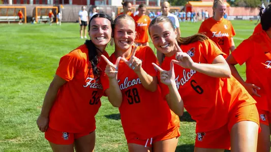 Ellie Pool, Christine Erdman, Emily Hollar | Sept. 14, 2025, vs. Kent State