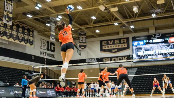 Alivia Brown Serve vs. Kansas