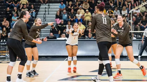 Team Celebration vs. Purdue