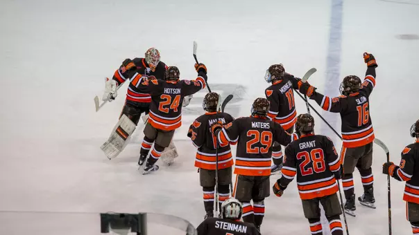 Moore Celebration, Post-Shootout