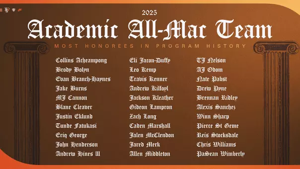 2025 MAC Academic All-MAC - Football