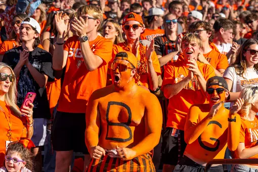BGSU Fan shot USF