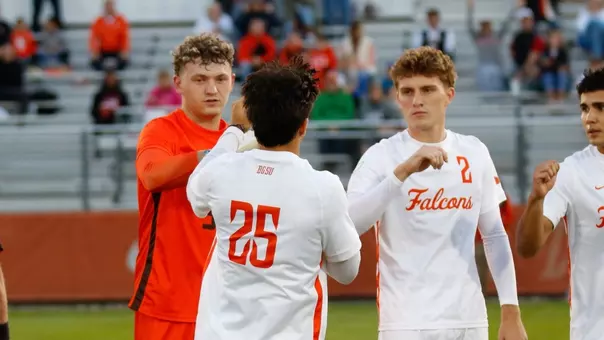 Jason Ball (in orange) and Gus Peacock (2)