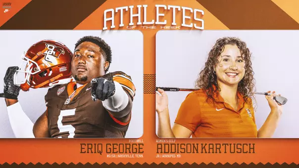 George, Kartusch, Athletes of the Week -- Oct. 5